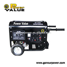 4.5kva electric gasoline generator 3 phase gasoline generator